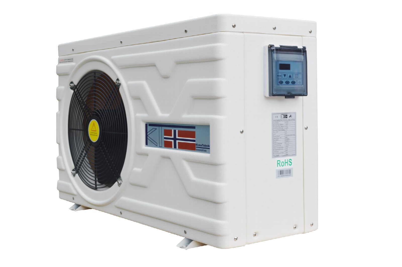 משאבת חום לבריכה KT-17KW חד פאזי נורבגית