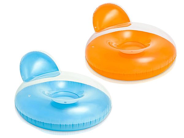 כורסת ים מתנפחת עם כרית INTEX 58889