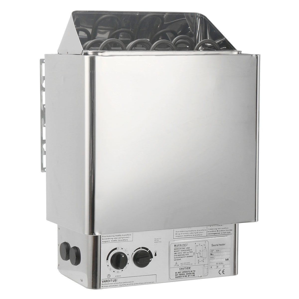 תנור לסאונה יבשה עם פיקוד עצמי 6KW