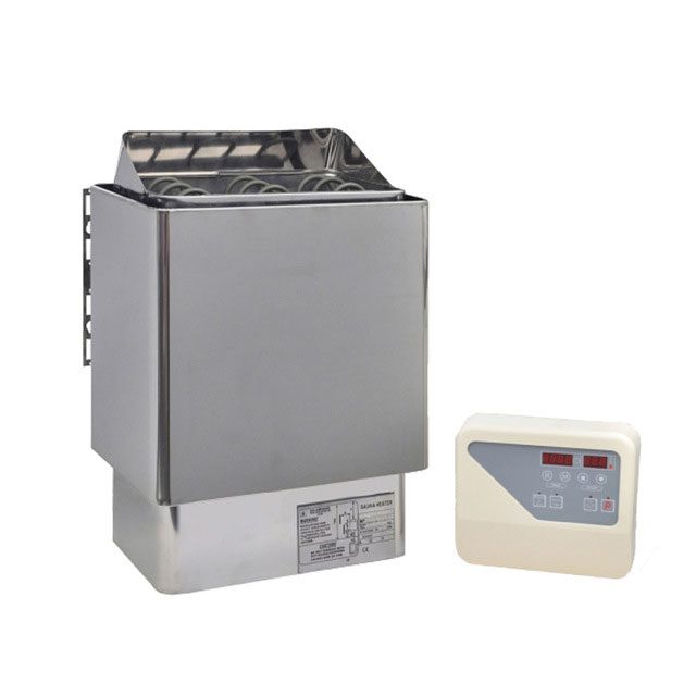 תנור לסאונה יבשה עם פיקוד חיצוני 6KW