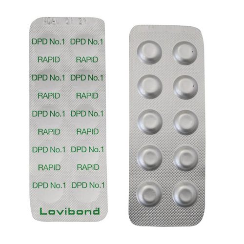 10 טבליות לבדיקת כלור לערכת LOVIBOND