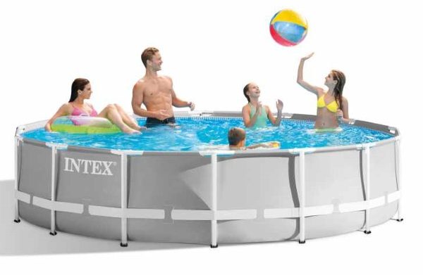 בריכת INTEX במידות 366X76 ס"מ דגם 26710 אינטקס חבילת סילבר הכל כלול.
