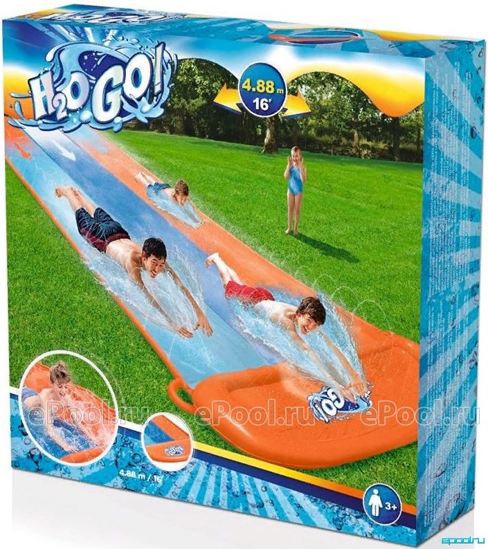 משטח החלקה משולש H2O GO