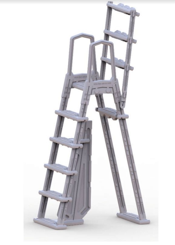 סולם מפלסטיק לבריכה עילית שני כיוונים 71550000