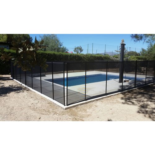 גדר בטיחות לבריכה 5 מ' שחור 16מ"מ EUROFENCE ספרד
