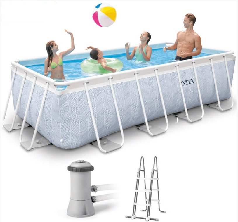 בריכת 400X200X100 26780 דגם שברון INTEX