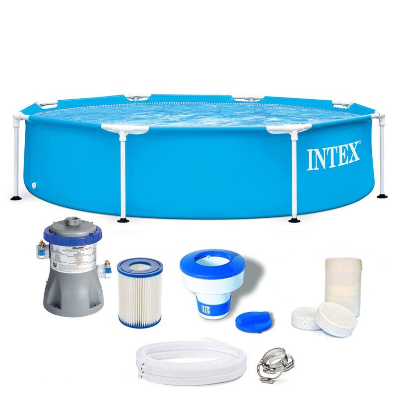 בריכת INTEX במידות 244X51 ס"מ דגם 28205 הכל כלול