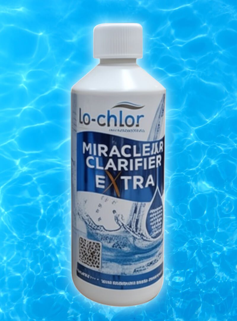 מצליל מים MIRACLEAR BLUE לבריכה 500 מ"ל לו כלור