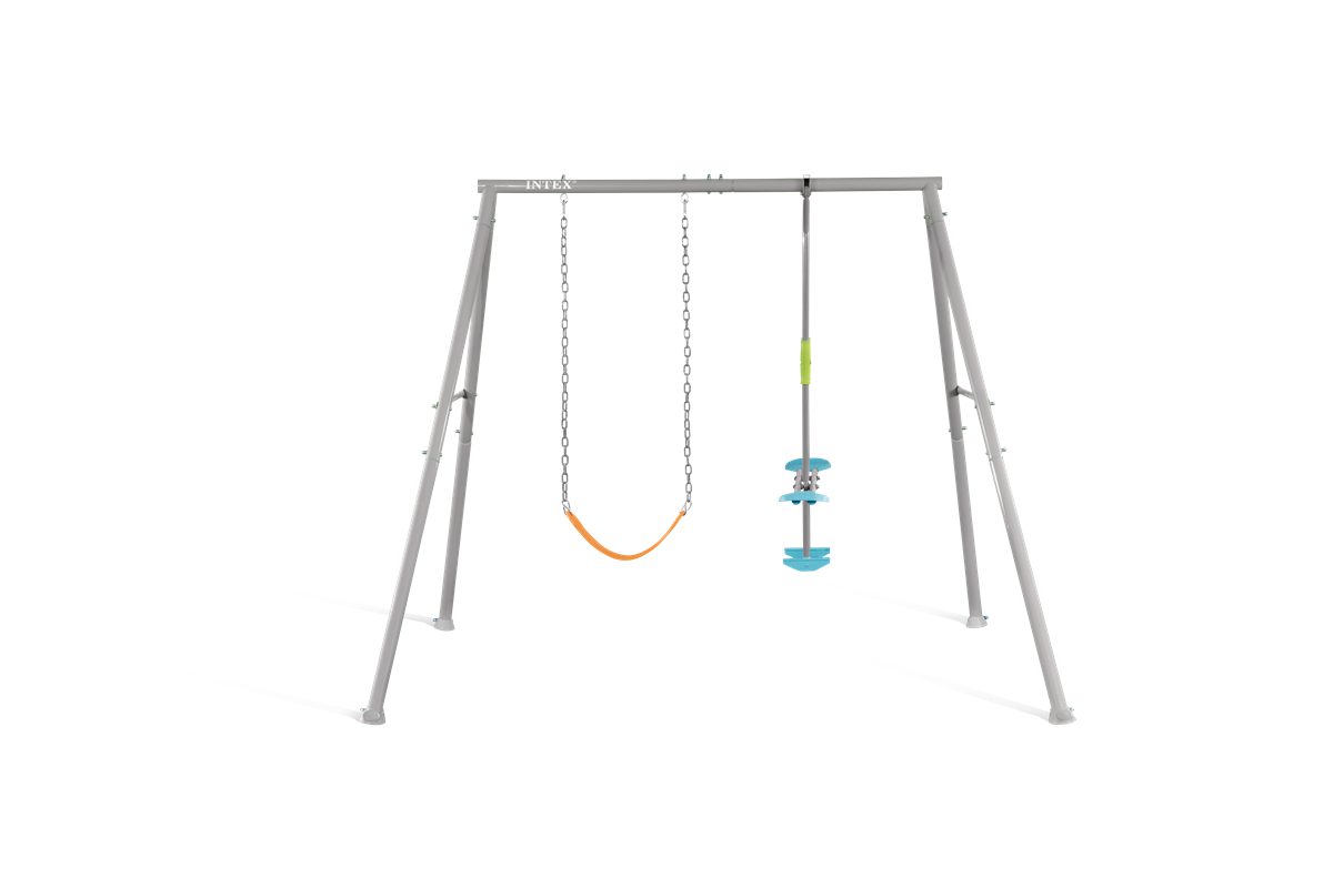 נדנדת חצר צבעונית שני חלקים INTEX 44122