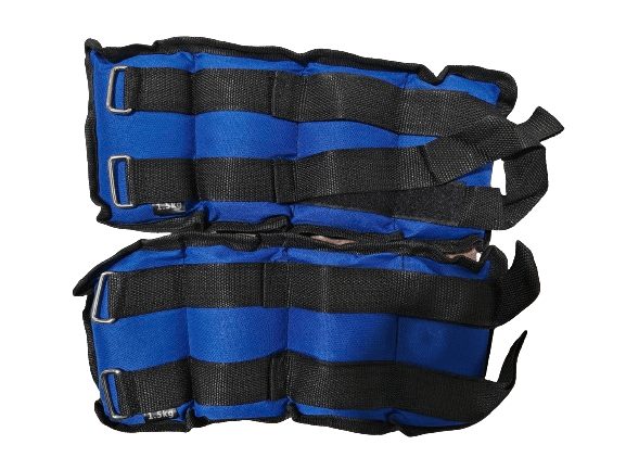 זוג משקולות ריצה קרסול מקצועיות 2 ק"ג 2 יחידות PACIFIX