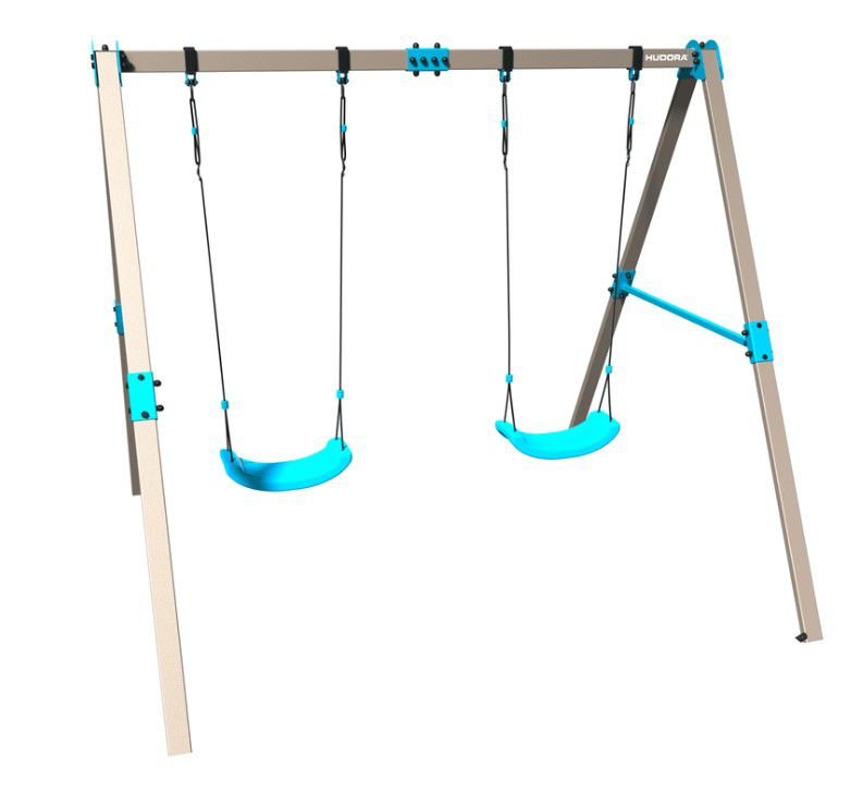 מתקן נדנדה לילדים VARIO SWING זוגי HUDORA גרמניה