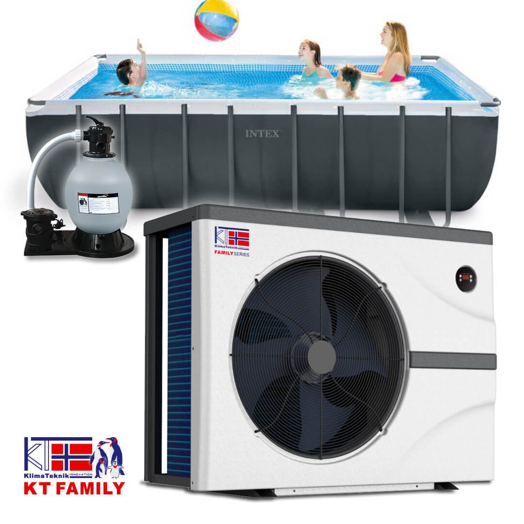 בריכת 732x366x132 26364 INTEX כולל משאבת חום KT15-Family