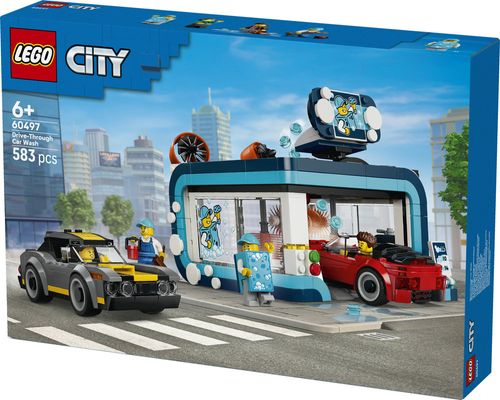 לגו סיטי - שטיפת מכוניות אוטומטית 60497