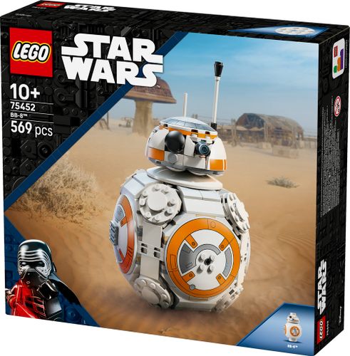 לגו מלחמת הכוכבים - דרואיד אסטרו-רובוט BB-8 (75452)