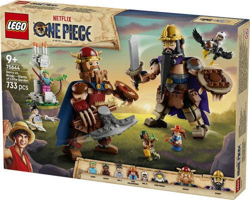 לגו ONE PIECE - דורי נגד ברוגי – ענקי האי ליטל גארדן 75644